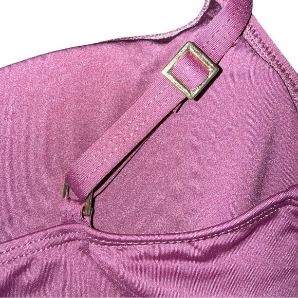 New ▶️ La Blanca ◀️ Dark Cherry Swimming Suit Island Goddess One Piece - Picture 10 of 14